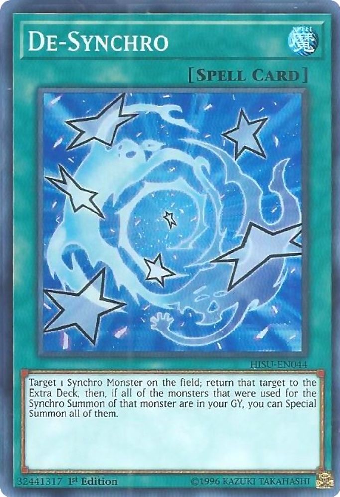 De-Synchro (HISU-EN044) - Super Rare
