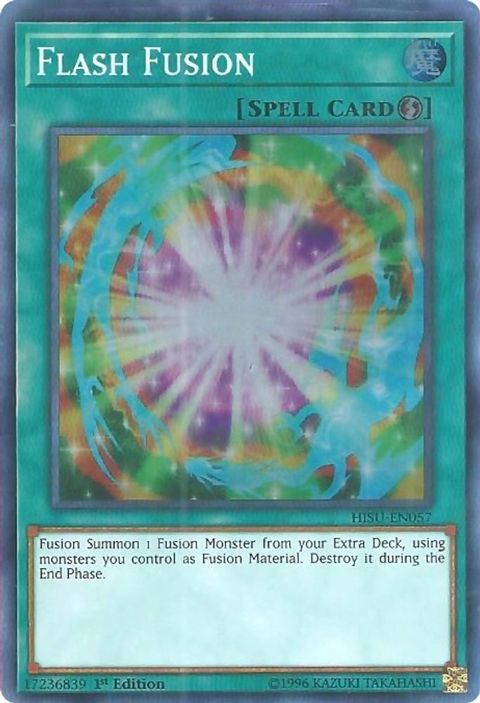 Flash Fusion (HISU-EN057) - Super Rare