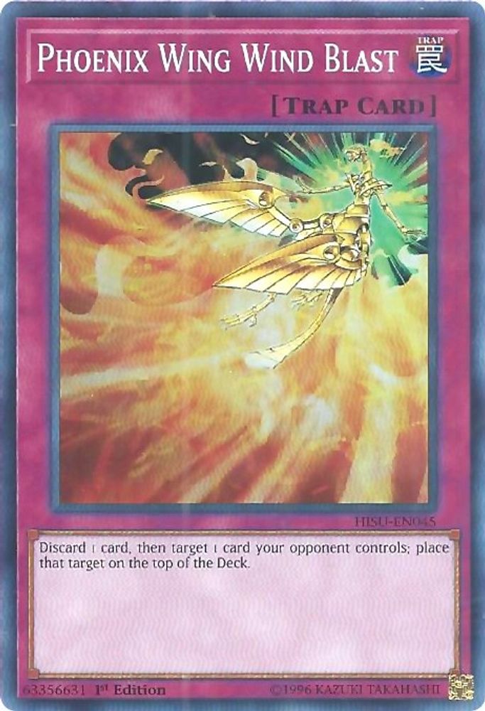 Phoenix Wing Wind Blast (HISU-EN045) - Super Rare