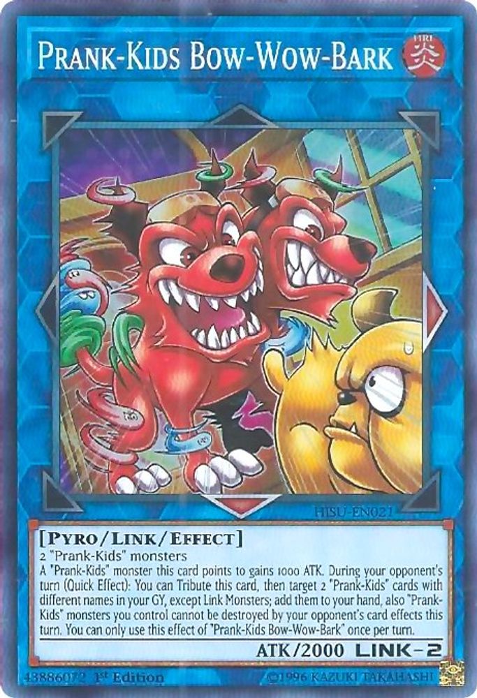 Prank-Kids Bow-Wow-Bark (HISU-EN021) - Super Rare