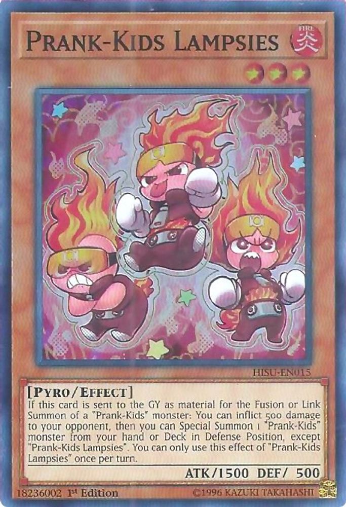 Prank-Kids Lampsies (HISU-EN015) - Super Rare