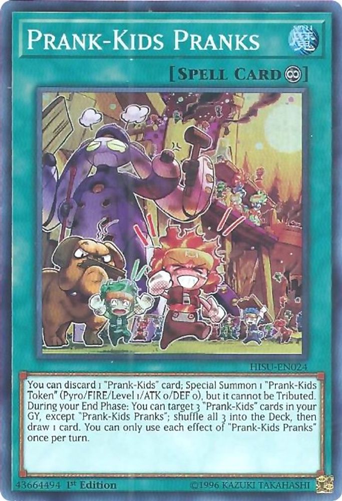 Prank-Kids Pranks (HISU-EN024) - Super Rare