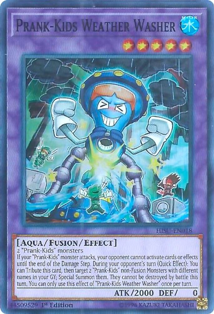 Prank-Kids Weather Washer (HISU-EN018) - Super Rare