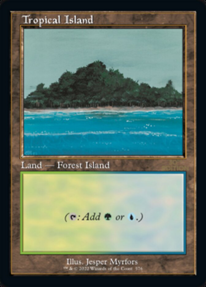Île tropicale (rétro) [édition 30e anniversaire] 