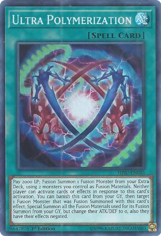 Ultra Polymerization (HISU-EN043) - Super Rare