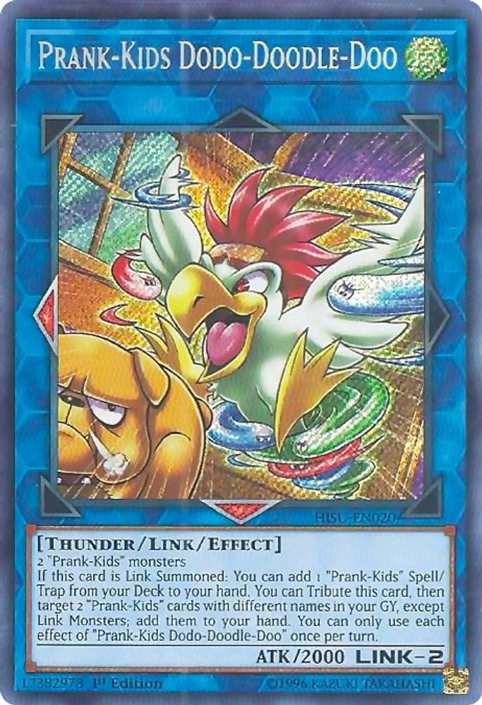 Prank-Kids Dodo-Doodle-Doo (HISU-EN020) - Secret Rare