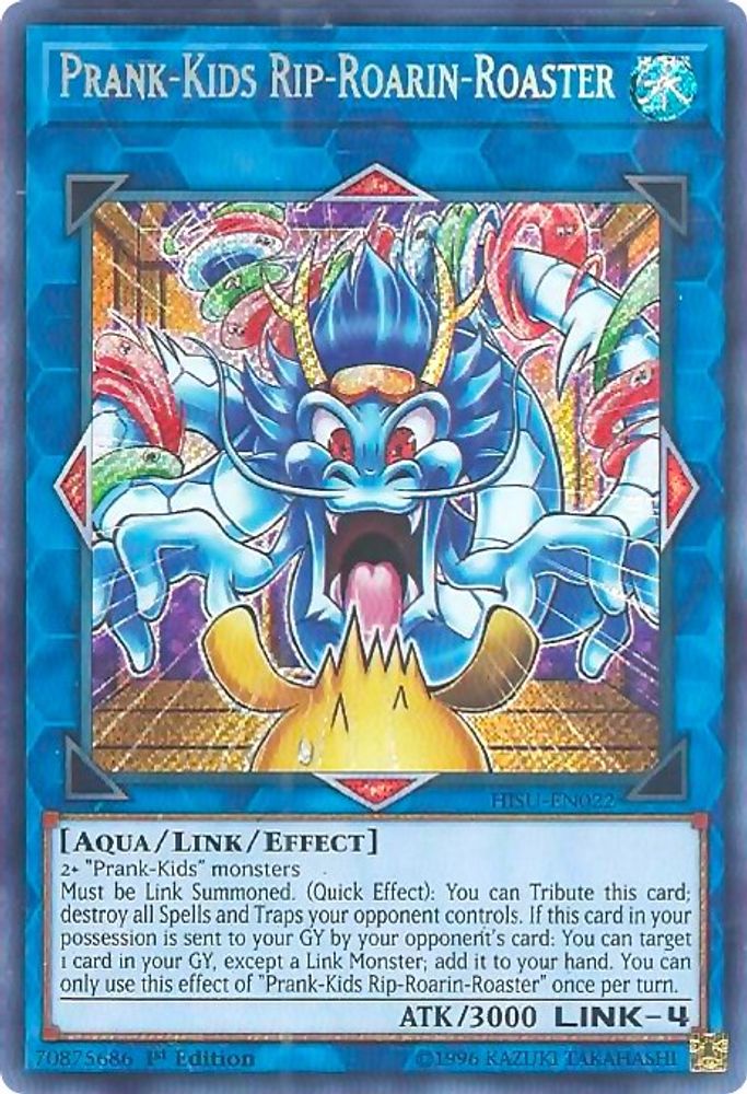 Prank-Kids Rip-Roarin-Roaster (HISU-EN022) - Secret Rare