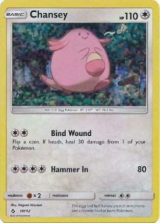Chansey - 10/12/12  - Holofoil - Promo