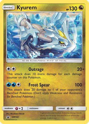 Kyurem - SM142  - Holofoil - Promo