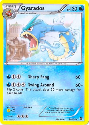 Gyarados - 24/124 (Cosmos Holo)/124  - Holofoil - Promo