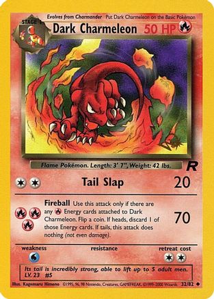 Dark Charmeleon [W Stamped] 032  - Promo