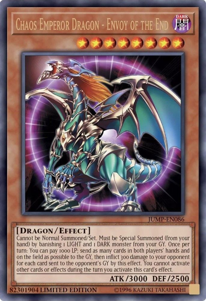 Chaos Emperor Dragon - Envoy of the End (JUMP-EN086) - Ultra Rare