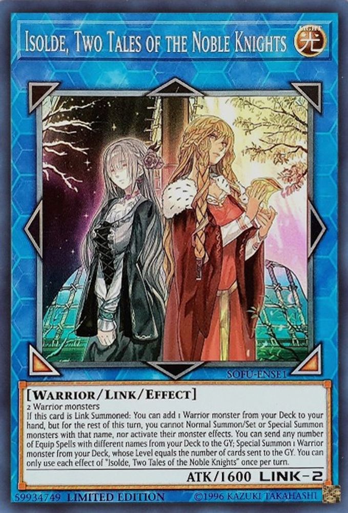Isolde, Two Tales of the Noble Knights (SOFU-ENSE1) - Super Rare
