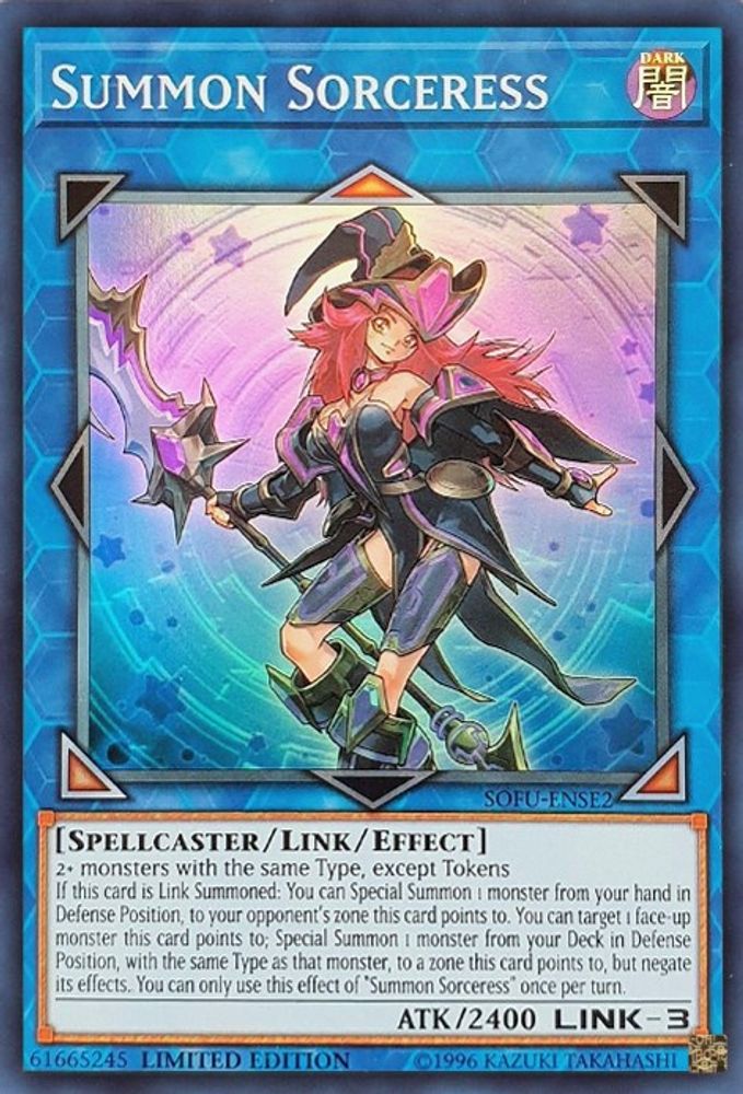 Summon Sorceress (SOFU-ENSE2) - Super Rare