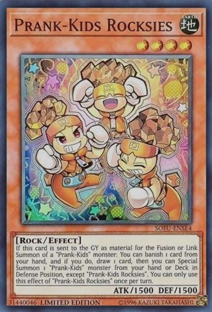 Prank-Kids Rocksies (SOFU-ENSE4) - Super Rare