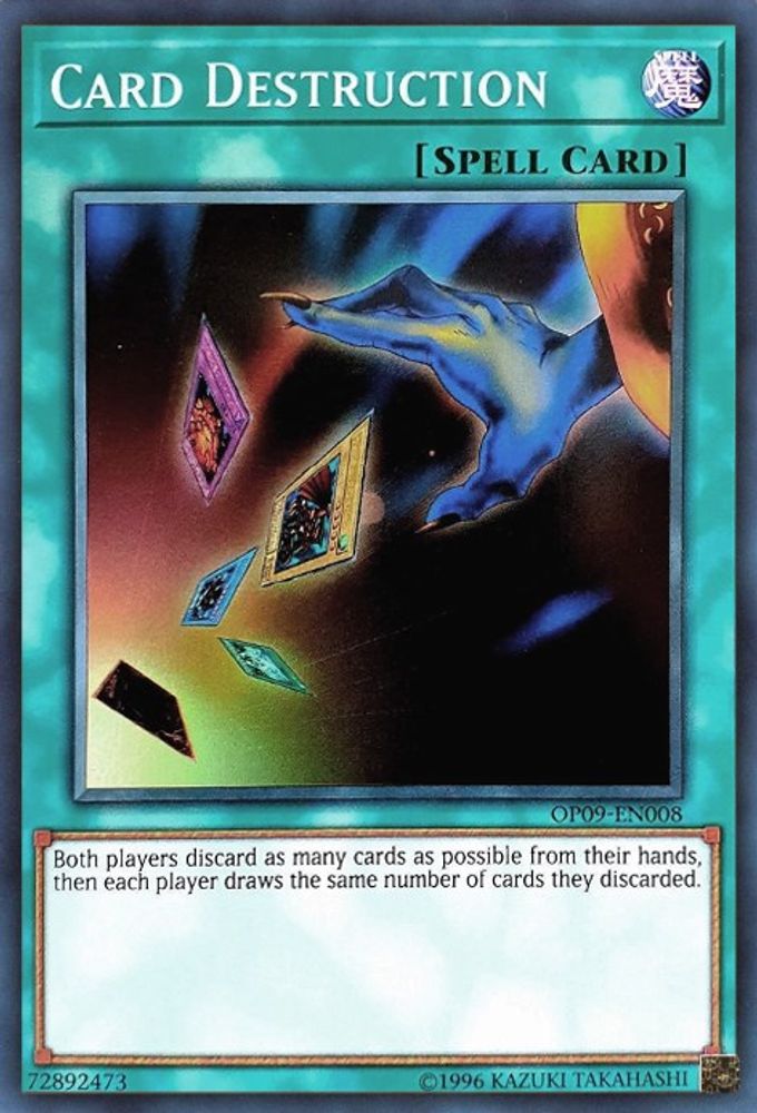 Card Destruction (OP09-EN008) - Super Rare