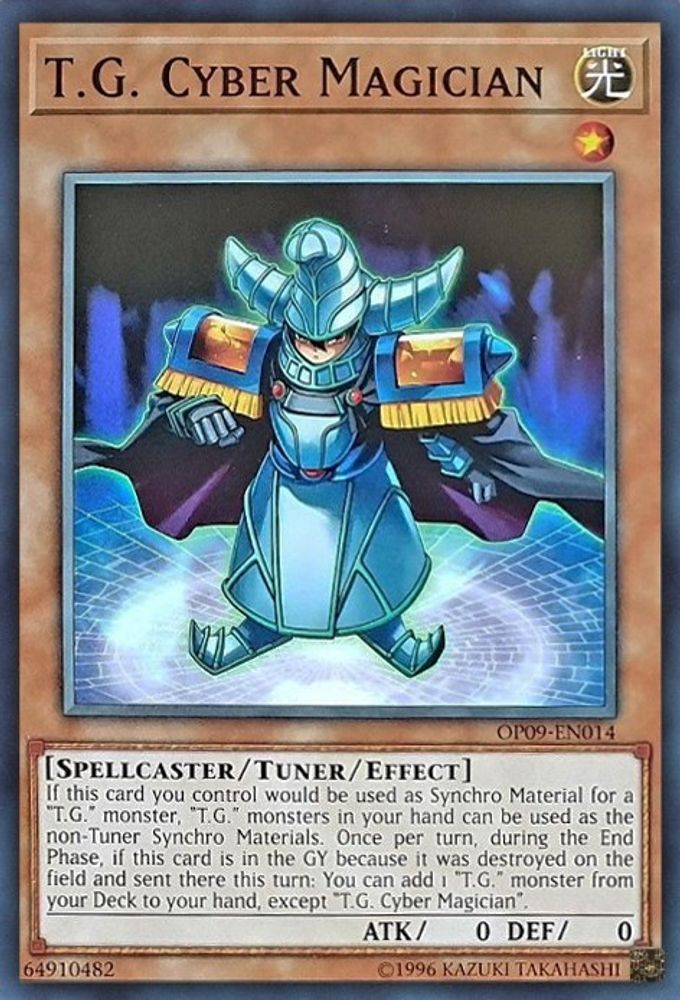 T.G. Cyber Magician (OP09-EN014) - Common
