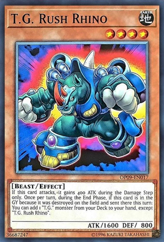 T.G. Rush Rhino (OP09-EN017) - Common