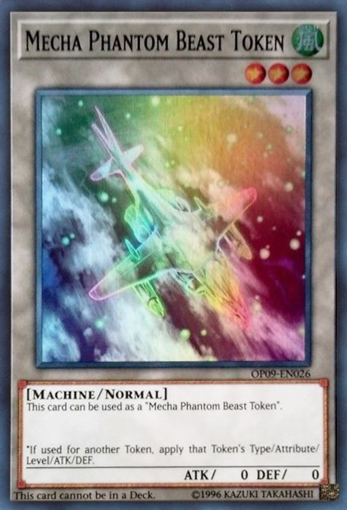 Token: Mecha Phantom Beast (B) - "Harrliard" (OP09-EN026) - Super Rare