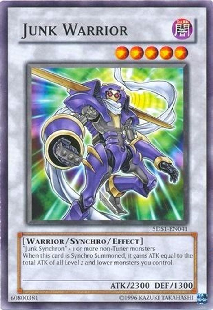 Junk Warrior (5DS1-EN041) - Common