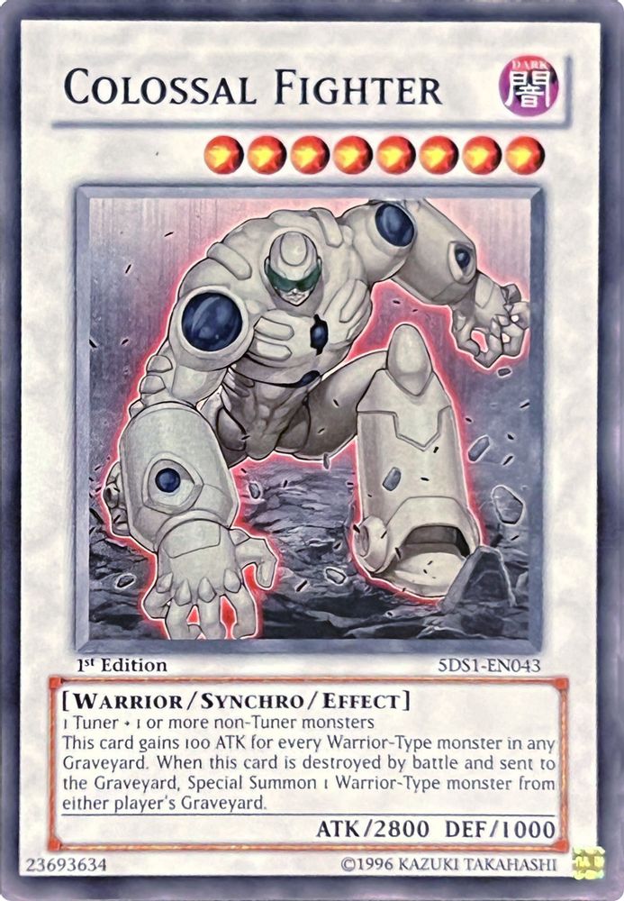 Colossal Fighter (5DS1-EN043) - Common