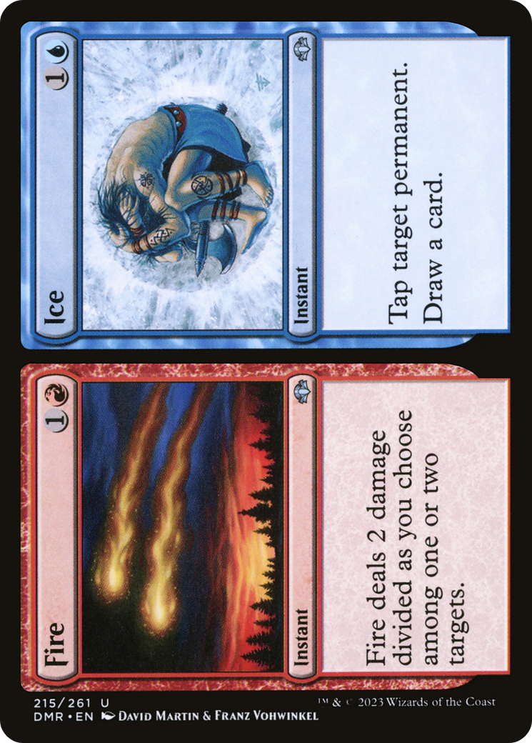 Feu // Glace [Dominaria Remastered] 
