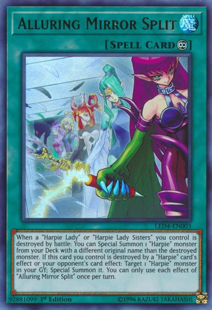 Alluring Mirror Split (LED4-EN003) - Ultra Rare
