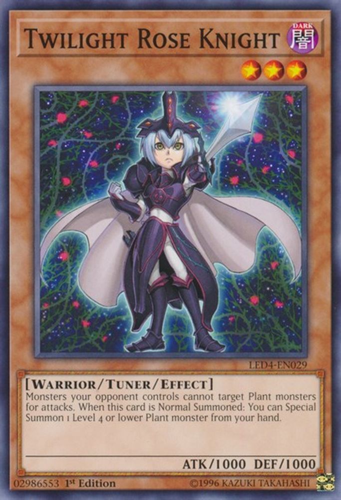 Twilight Rose Knight (LED4-EN029) - Common