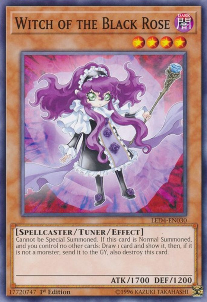 Witch of the Black Rose (LED4-EN030) - Common