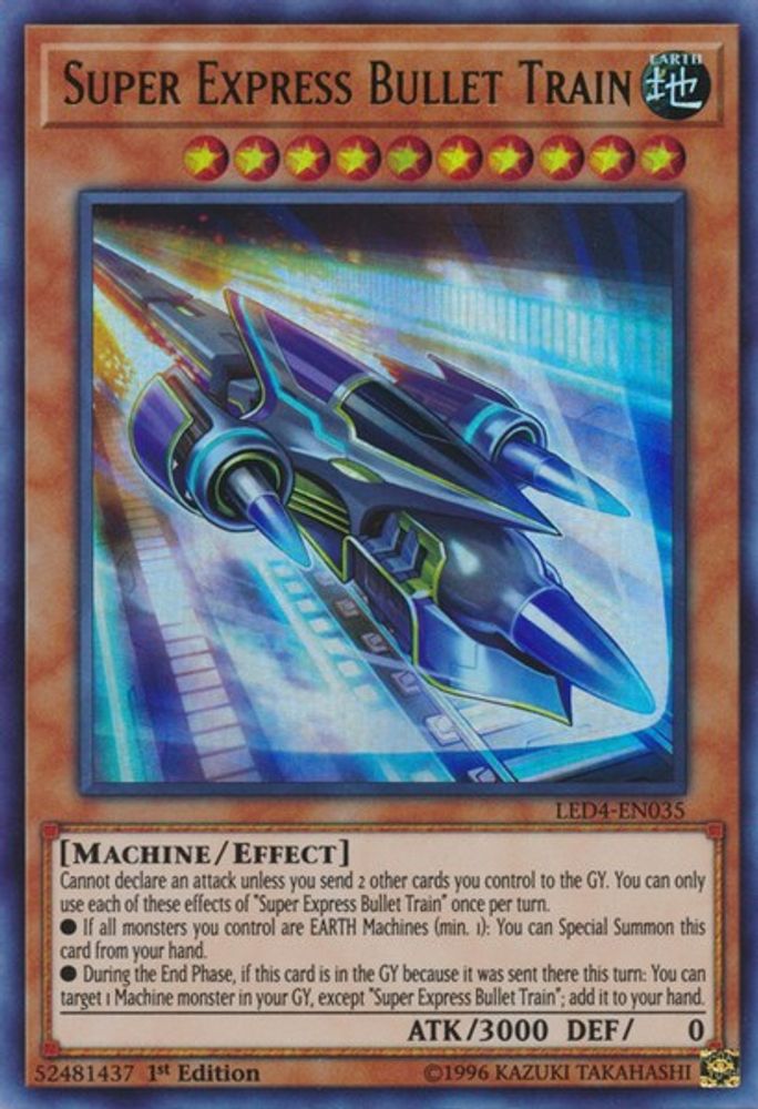 Super Express Bullet Train (LED4-EN035) - Ultra Rare