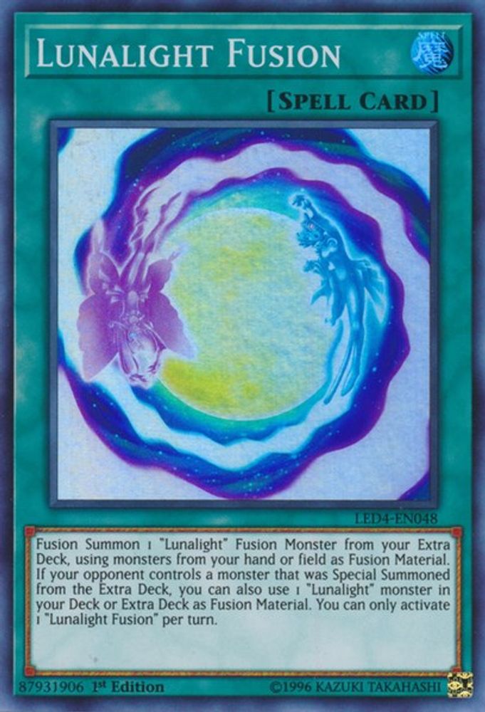 Lunalight Fusion (LED4-EN048) - Super Rare
