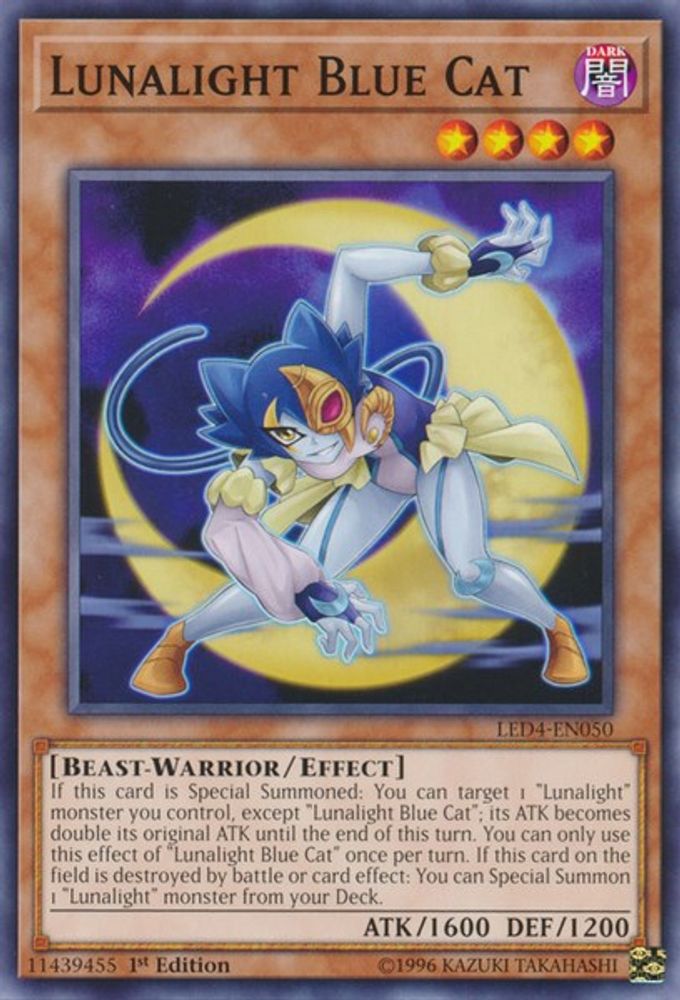 Lunalight Blue Cat (LED4-EN050) - Common