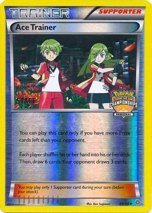 Ace Trainer - 69/98 (Regional Championships) [Staff]/98  - Reverse Holofoil - Promo