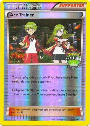 Ace Trainer (69/98) (International Challenge Promo Staff) [XY: Ancient Origins]