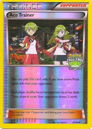Ace Trainer - 69/98 (International Challenge)/98  - Reverse Holofoil - Promo
