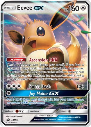 Eevee GX - SM174  - Holofoil - Promo