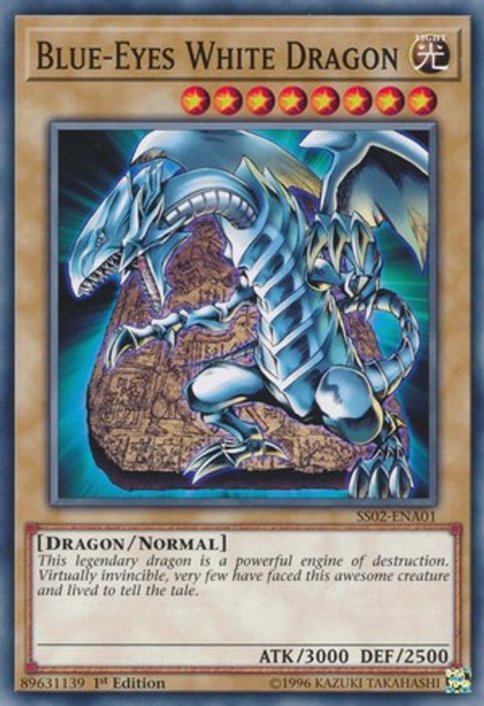 Blue-Eyes White Dragon (SS02-ENA01) - Common