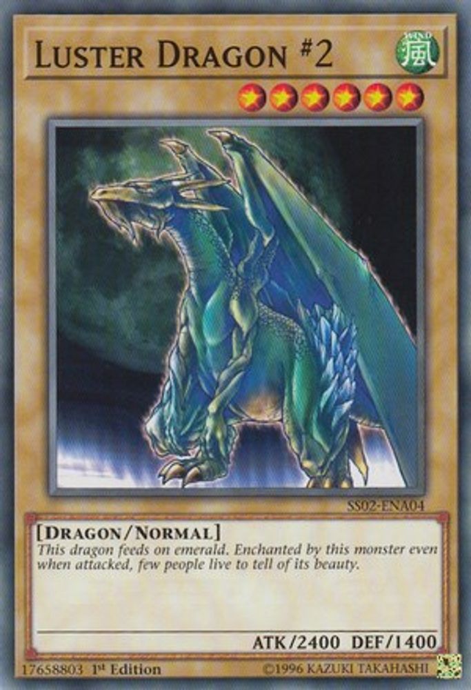 Luster Dragon #2 (SS02-ENA04) - Common