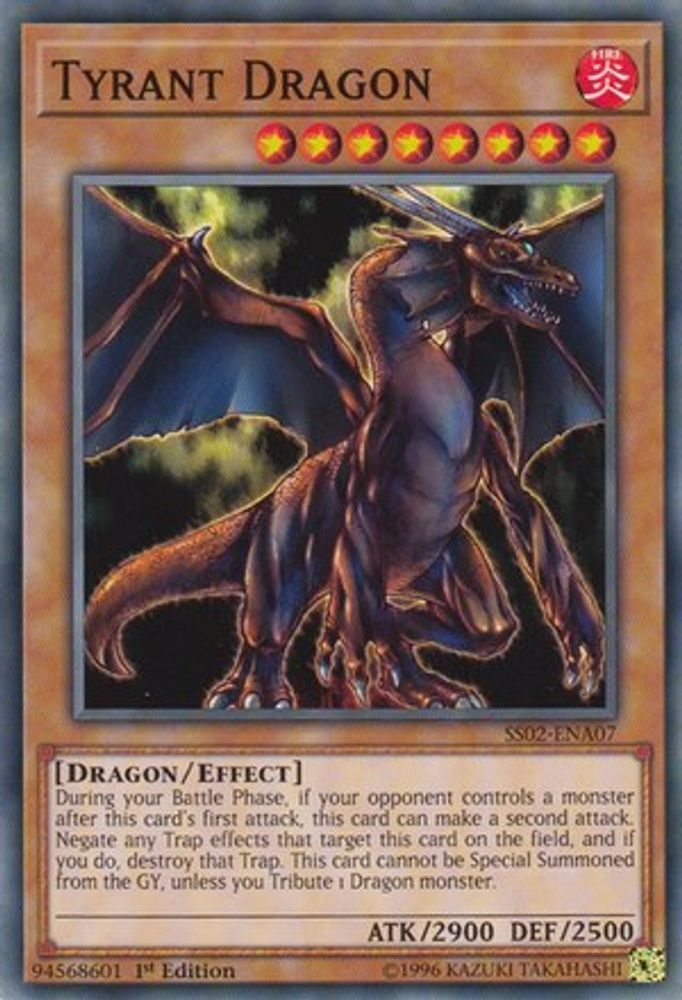 Tyrant Dragon (SS02-ENA07) - Common