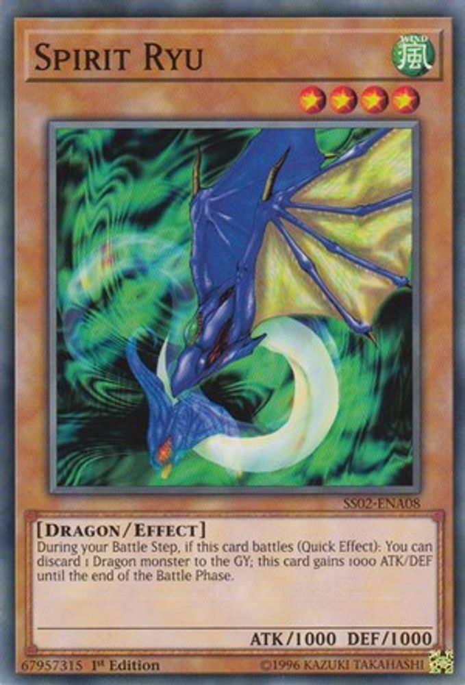 Spirit Ryu (SS02-ENA08) - Common