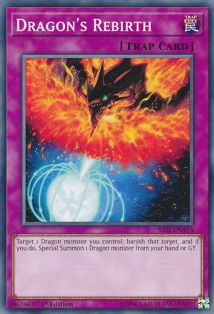Dragon's Rebirth (SS02-ENA16) - Common