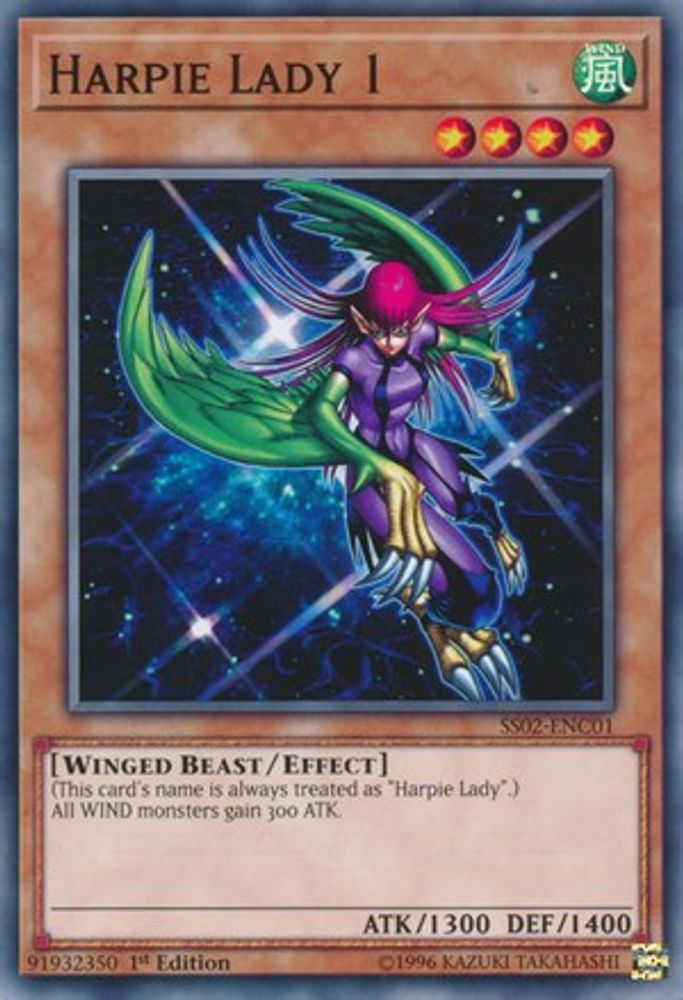 Harpie Lady 1 (SS02-ENC01) - Common