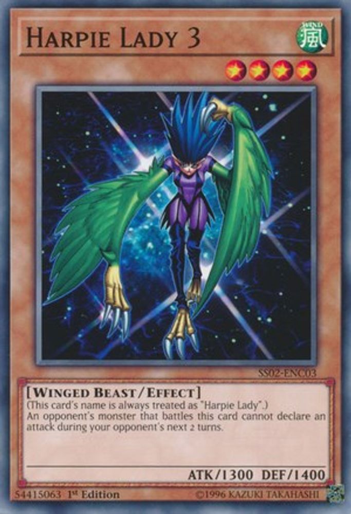 Harpie Lady 3 (SS02-ENC03) - Common