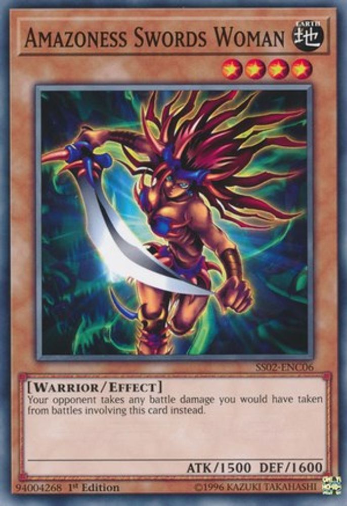 Amazoness Swords Woman (SS02-ENC06) - Common