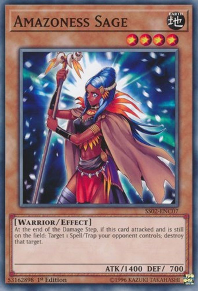 Amazoness Sage (SS02-ENC07) - Common