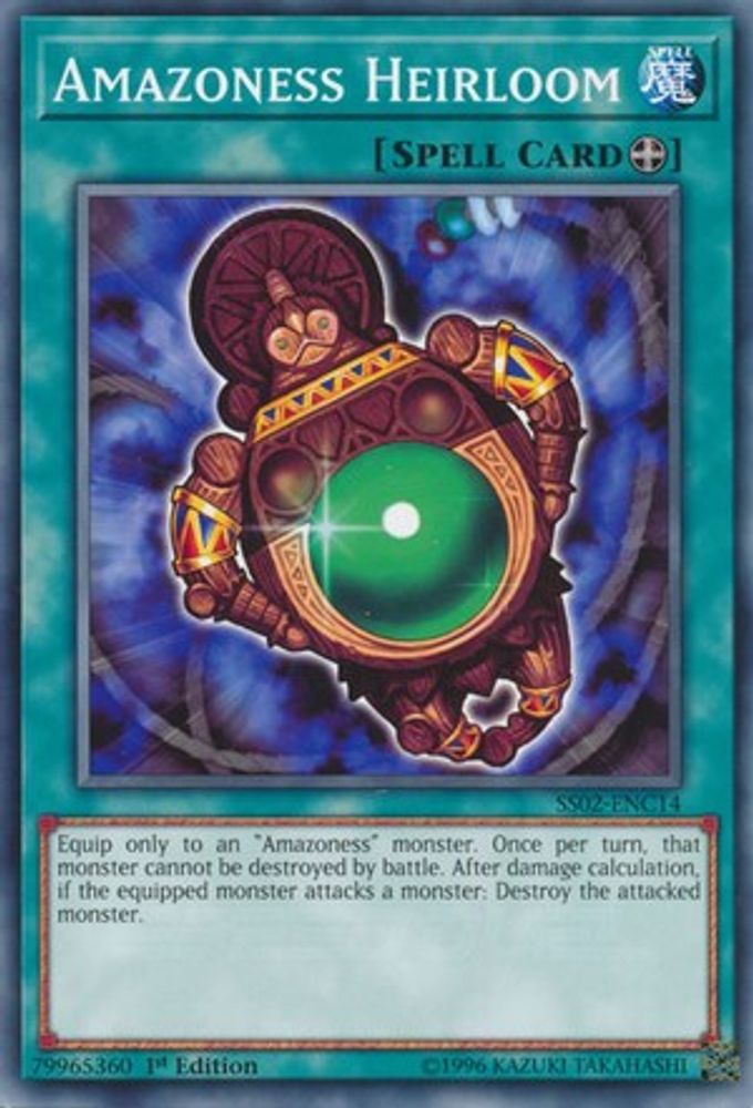 Amazoness Heirloom (SS02-ENC14) - Common