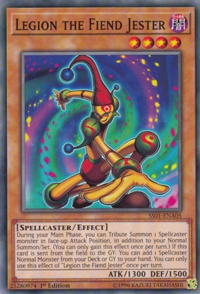 Legion the Fiend Jester (SS01-ENA05) - Common