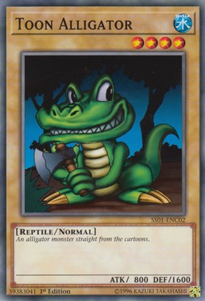 Toon Alligator (SS01-ENC02) - Common