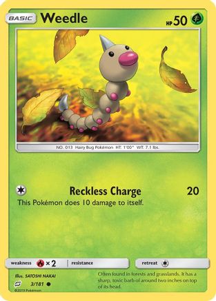 Weedle (3/181) [Soleil et Lune : Faites équipe] 