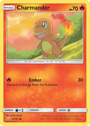 Charmander (12) (12) 012  - Common
